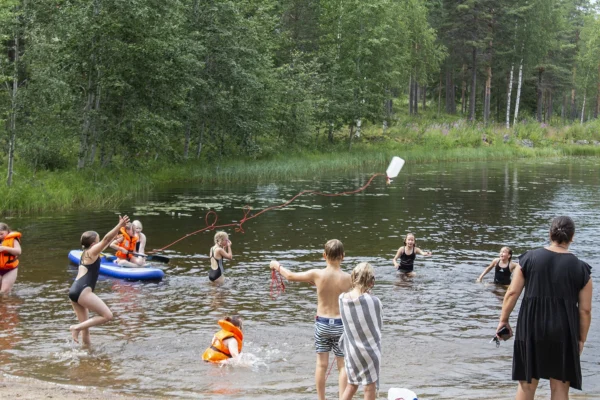 Vesiturvallisuuspäivä Villenjärvellä