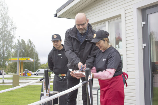 Laajennettu Tiger-grilli avattiin käyttöön