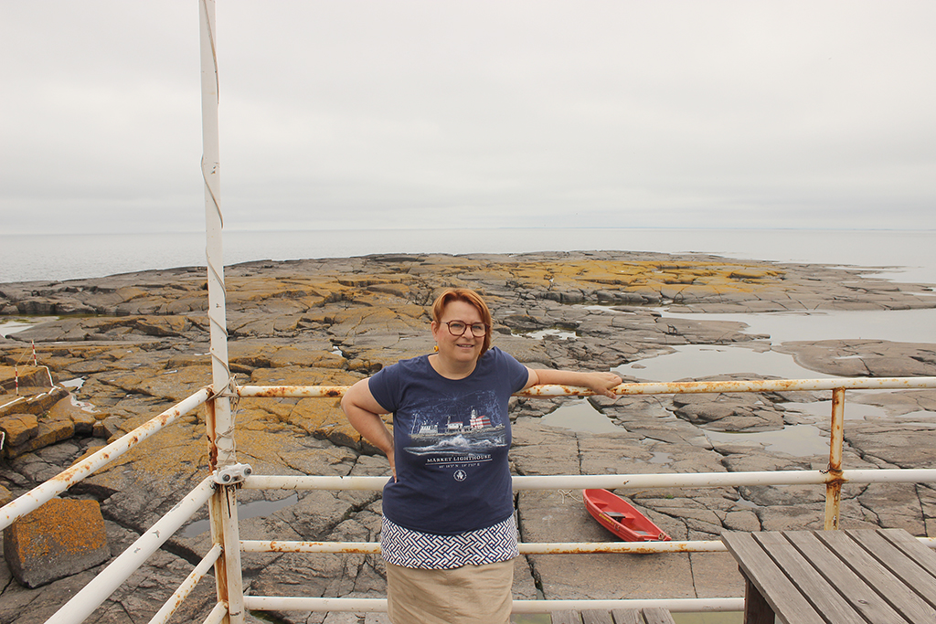 Terhi Friman nauttii luonnosta ja Suomen luonnon antimista.